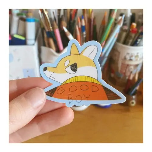 Good Boy Sticker