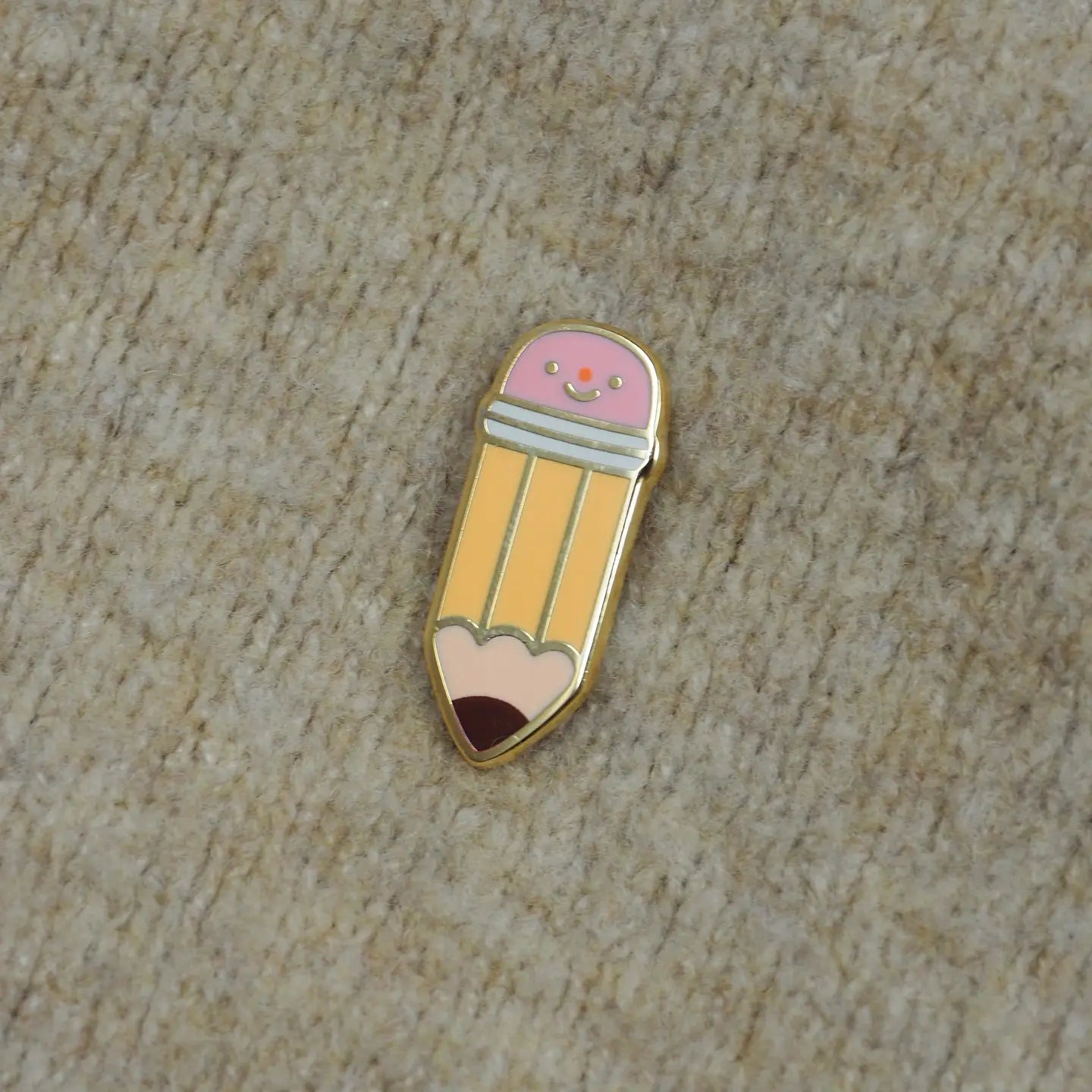 Graphite Pencil • Enamel Pin