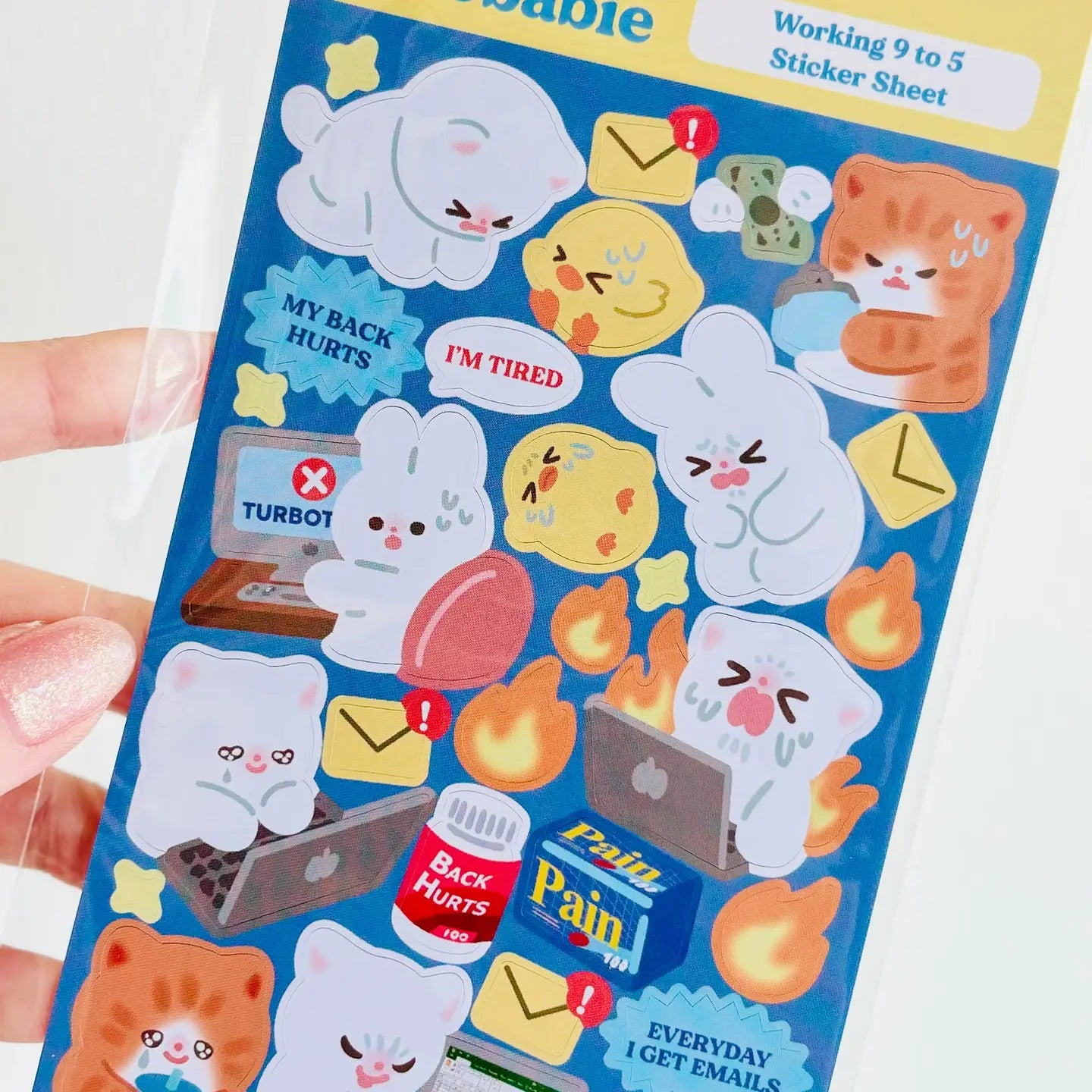 Working 9-5 - Sticker Sheet