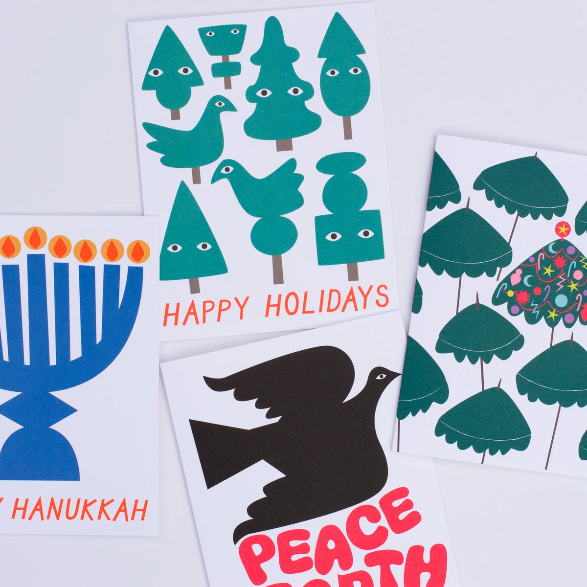 Topiary Holiday Greeting Card