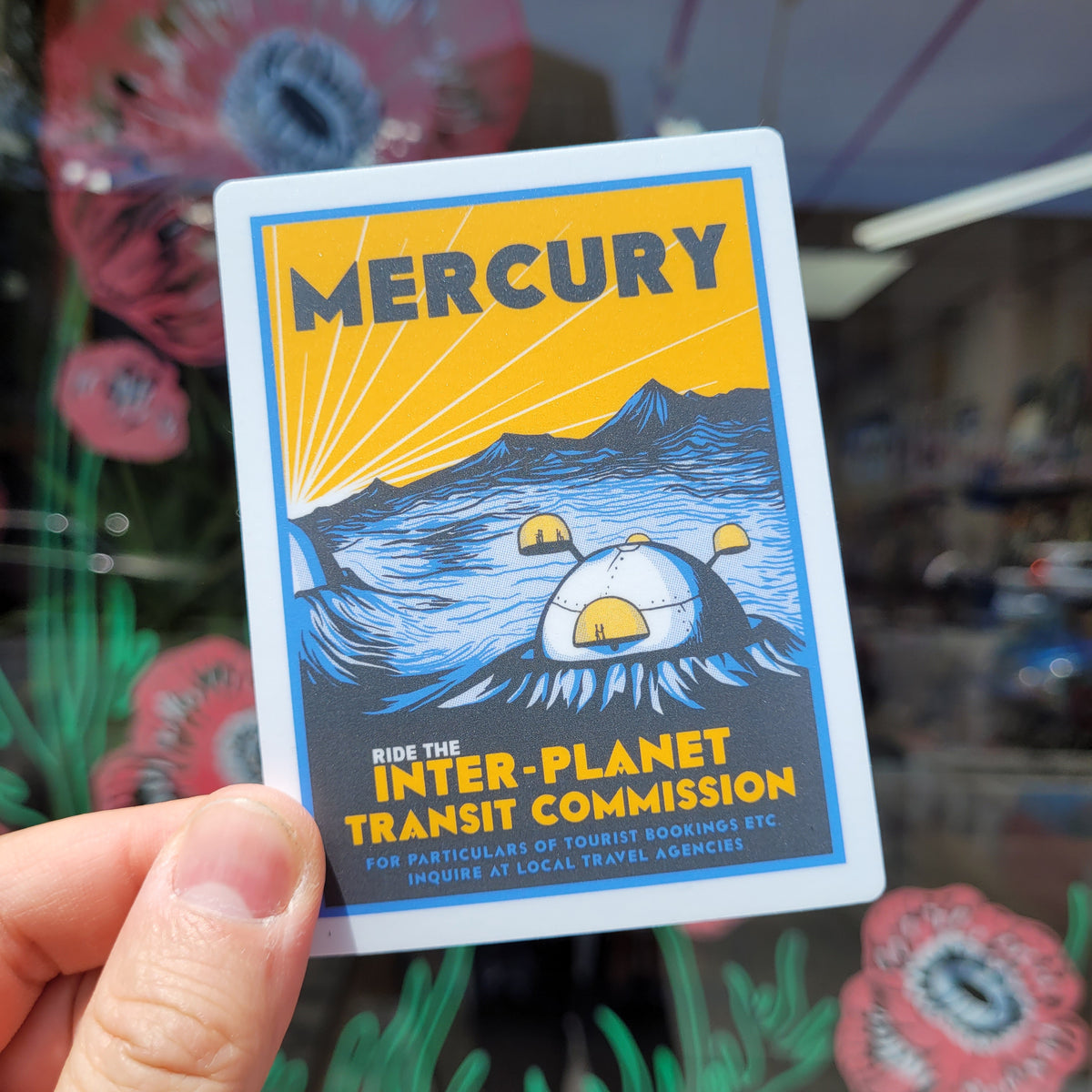 Mercury Sticker