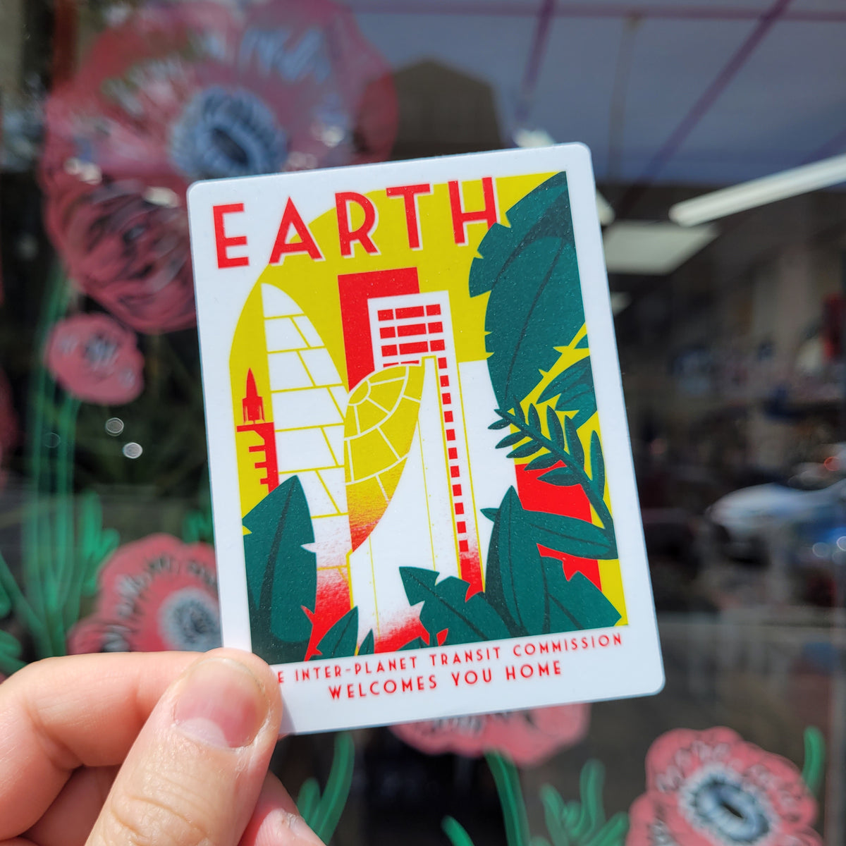 Earth Sticker