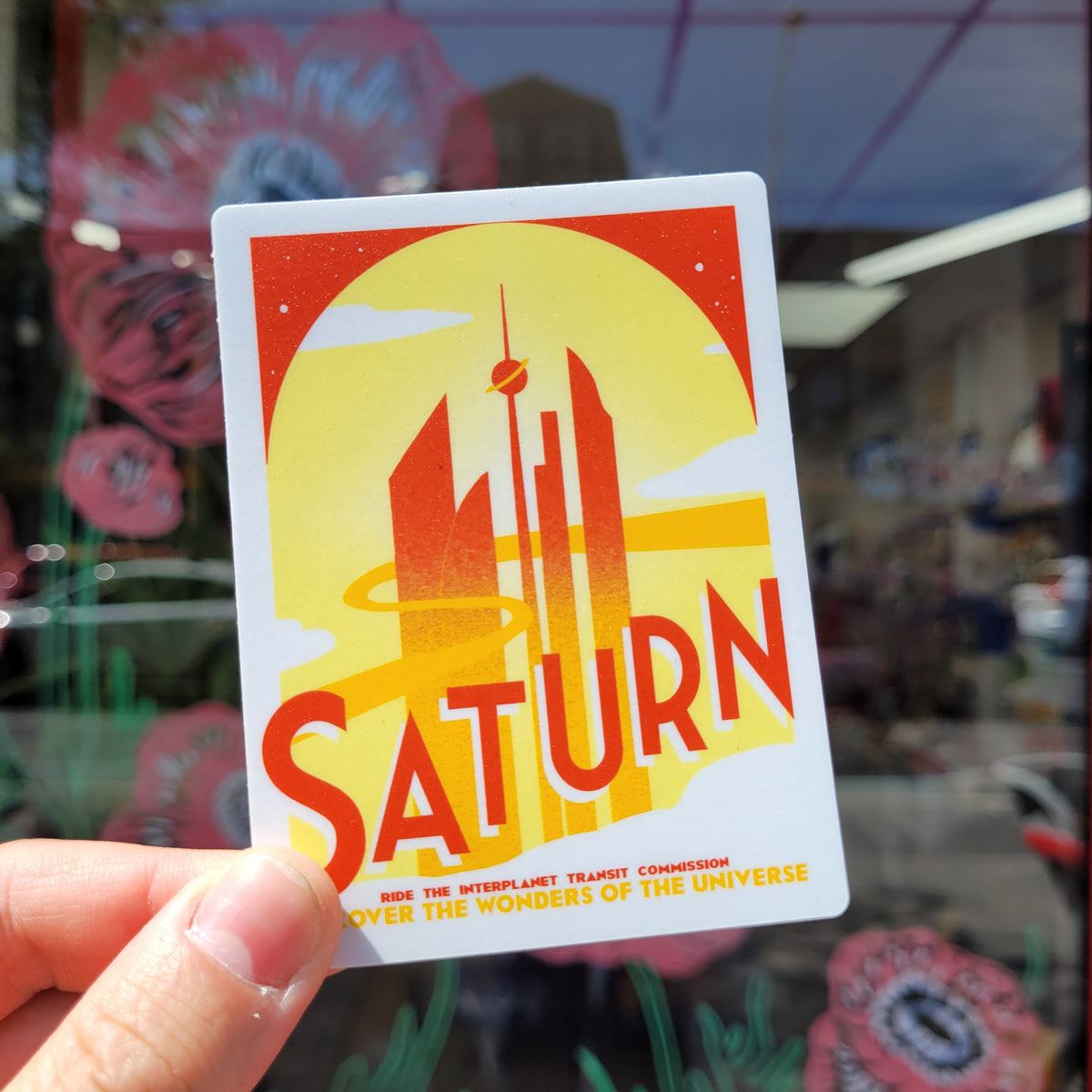 Saturn Sticker