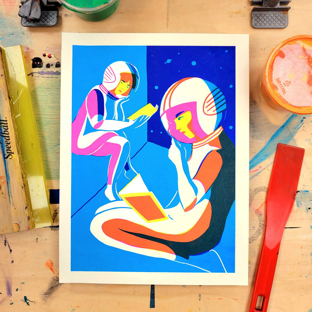 Readers Screen Print