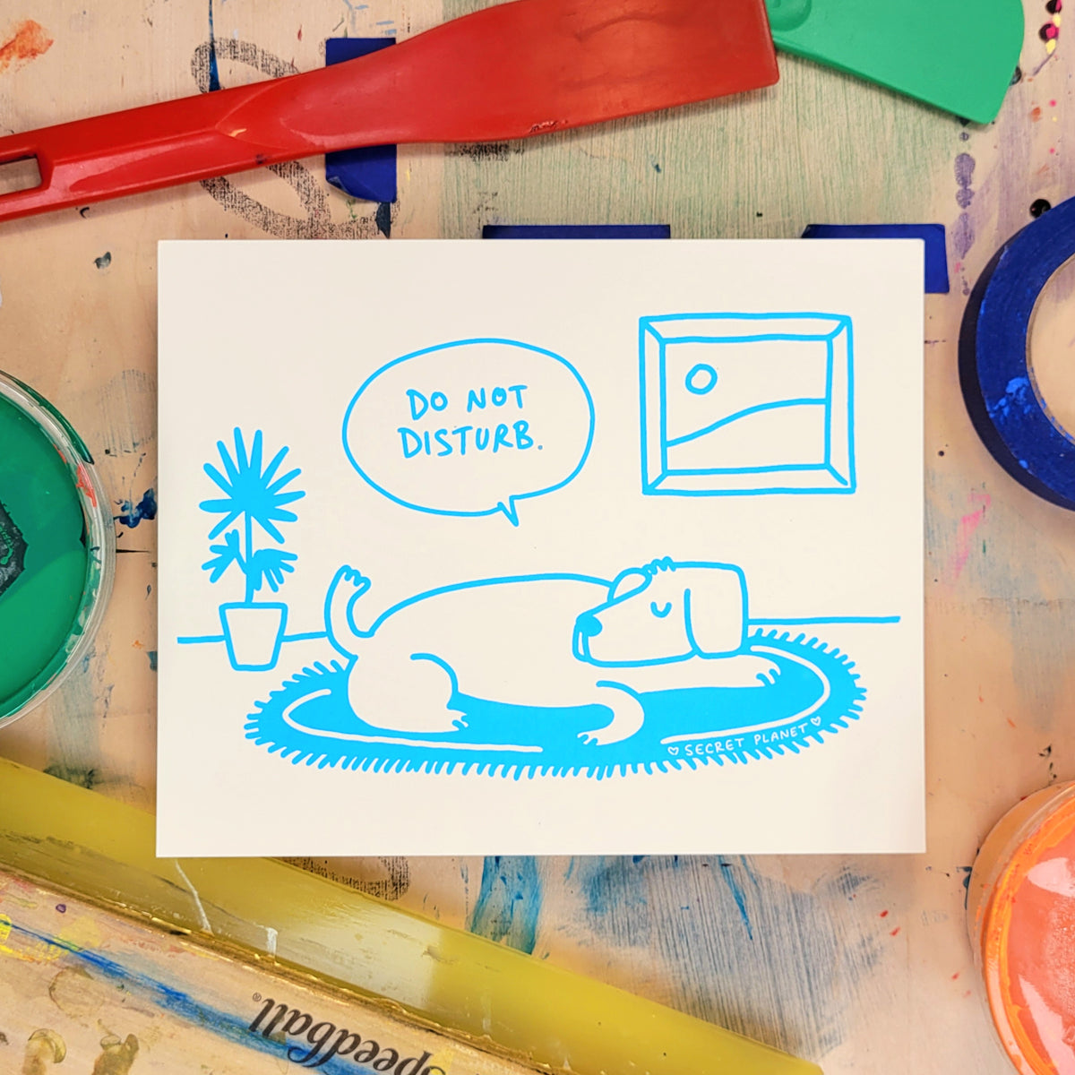 Do Not Disturb Mini Print
