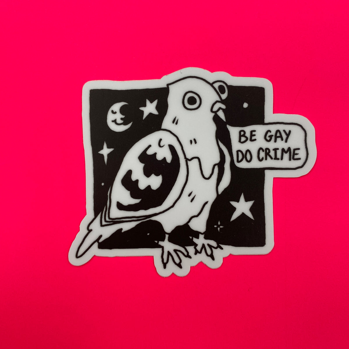 Gay Pigeon Sticker