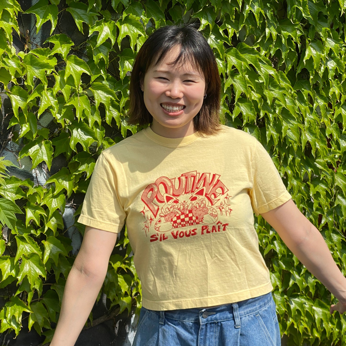 Cropped Poutine SVP Tee