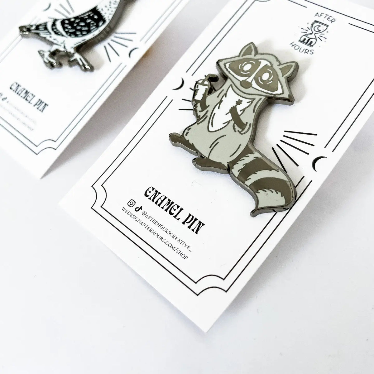 Raccoon Hard Enamel Pin