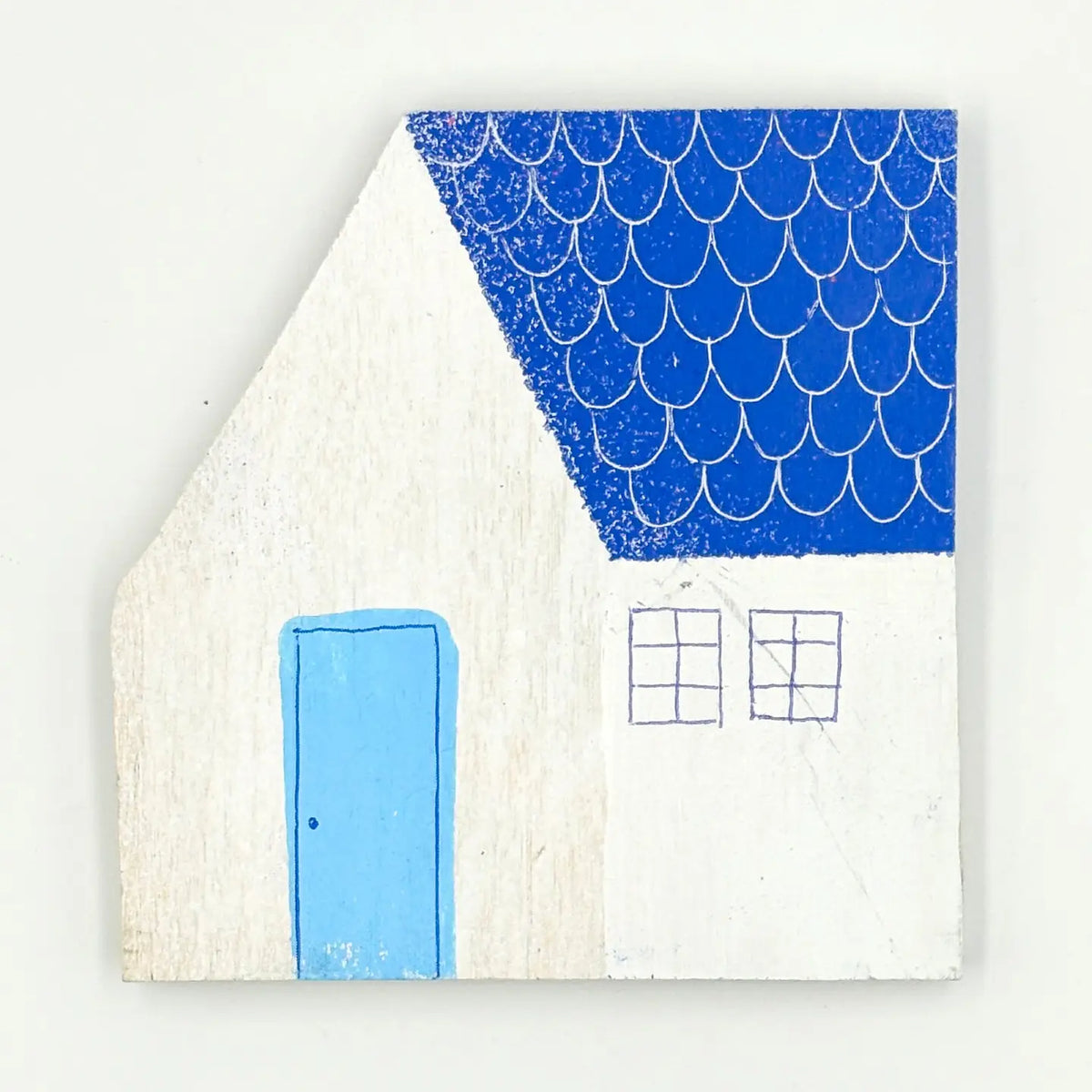 Wooden House Wall Hanging