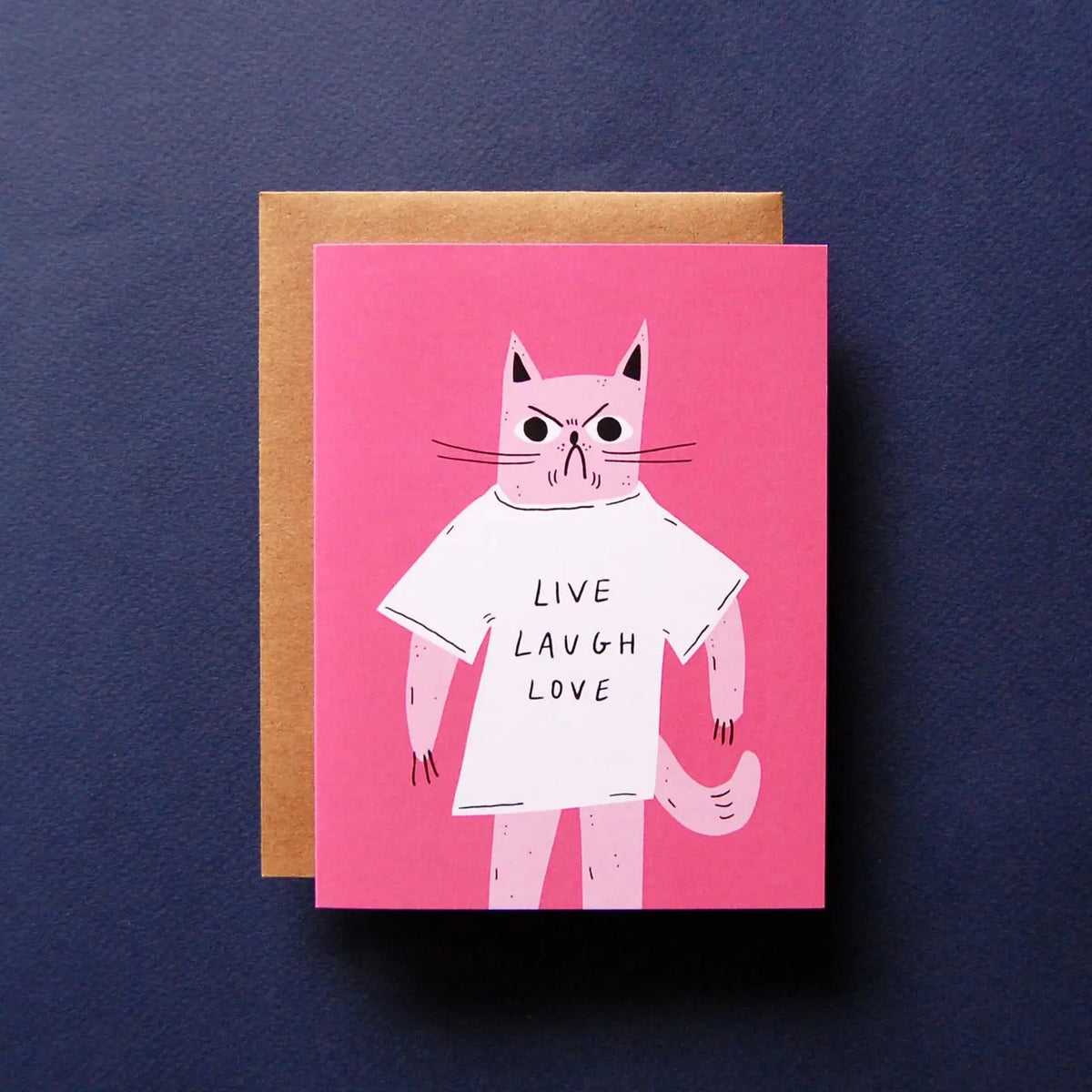 Live Laugh Love Greeting Card