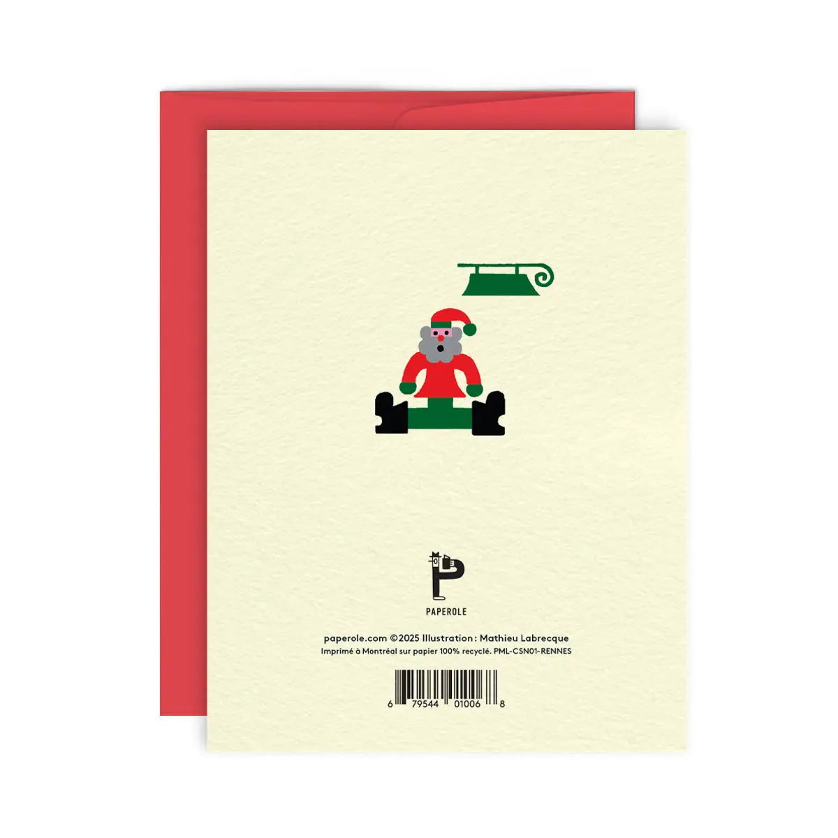 Rennes Reindeer Holiday Greeting Card