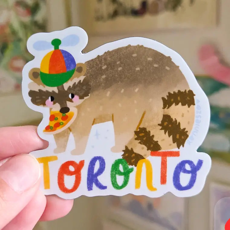 Toronto Raccoon Magnet