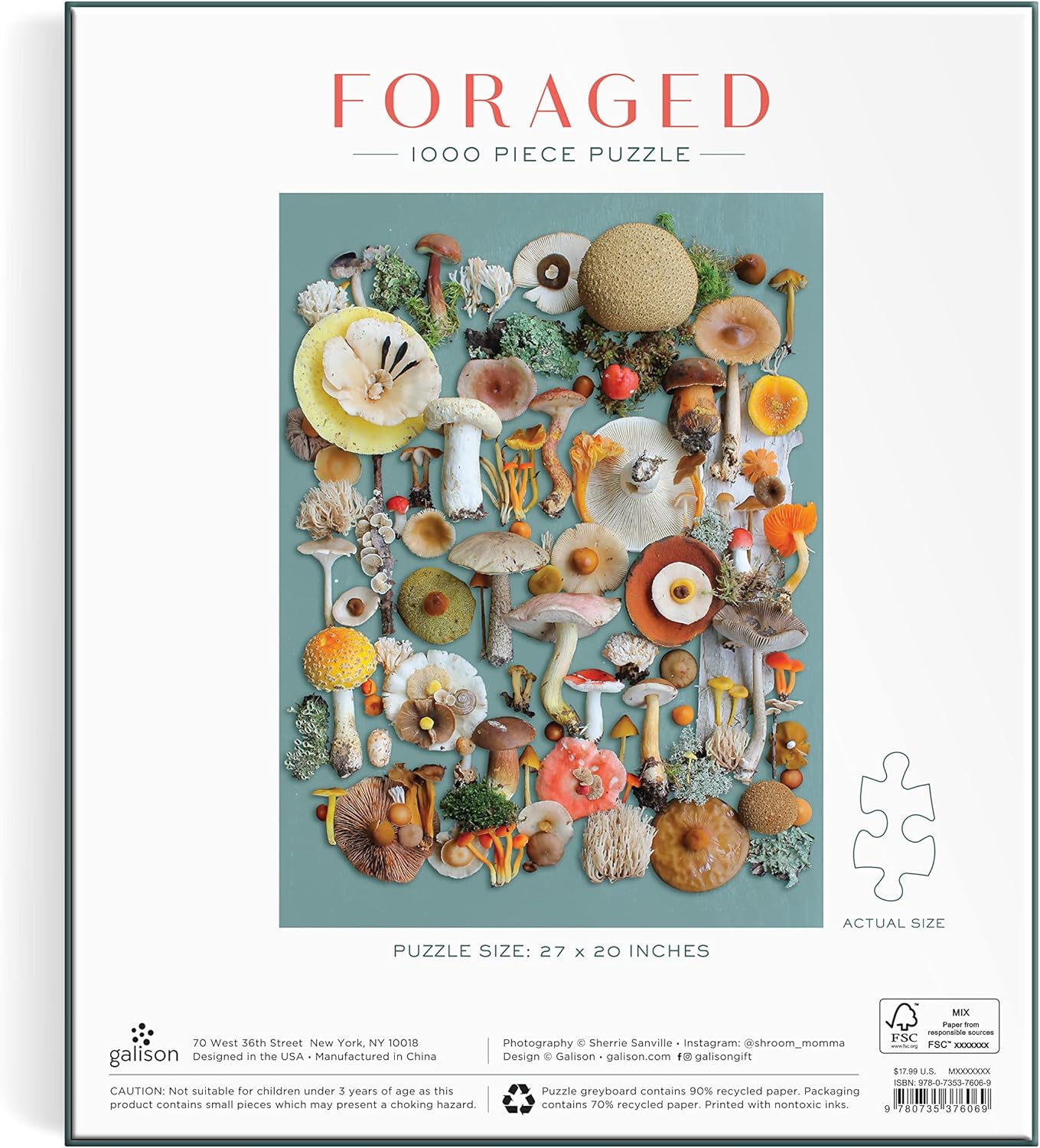 Foraged 1000 Piece Puzzle