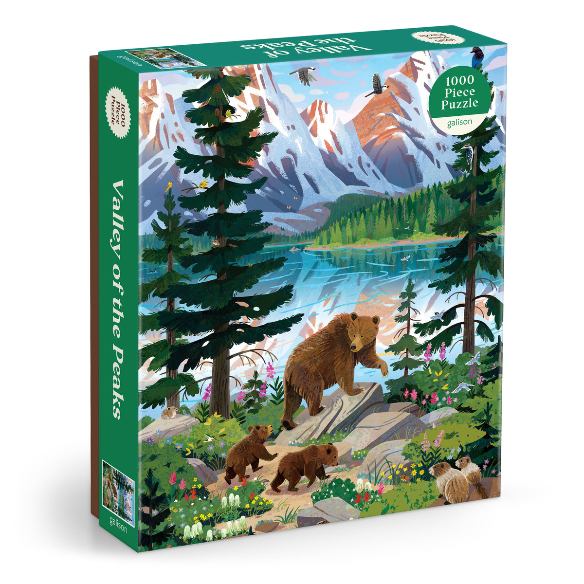 Valley Of The Peaks 1000 Piece Puzzle