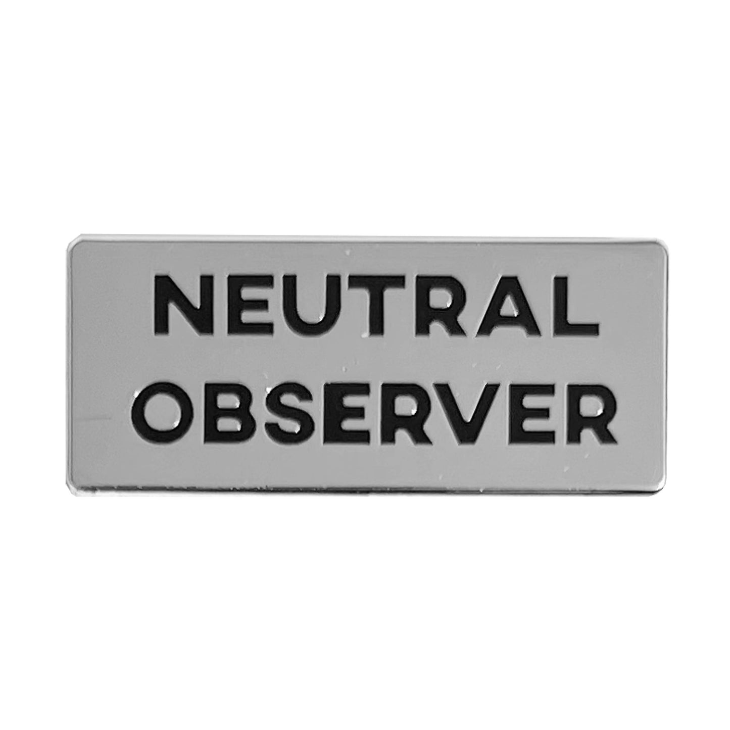 Neutral Observer Pin