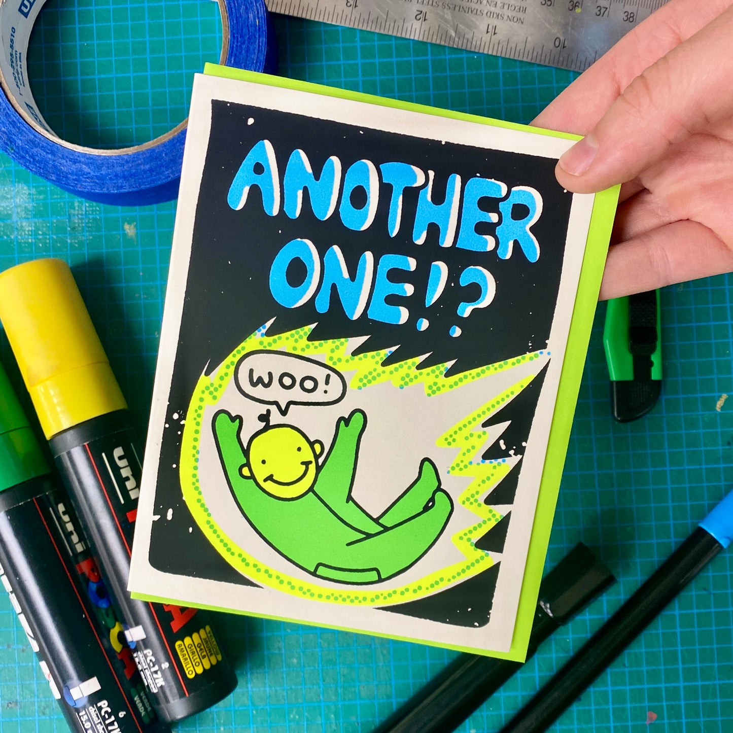 ANOTHER ONE?! Congrats Greeting Card