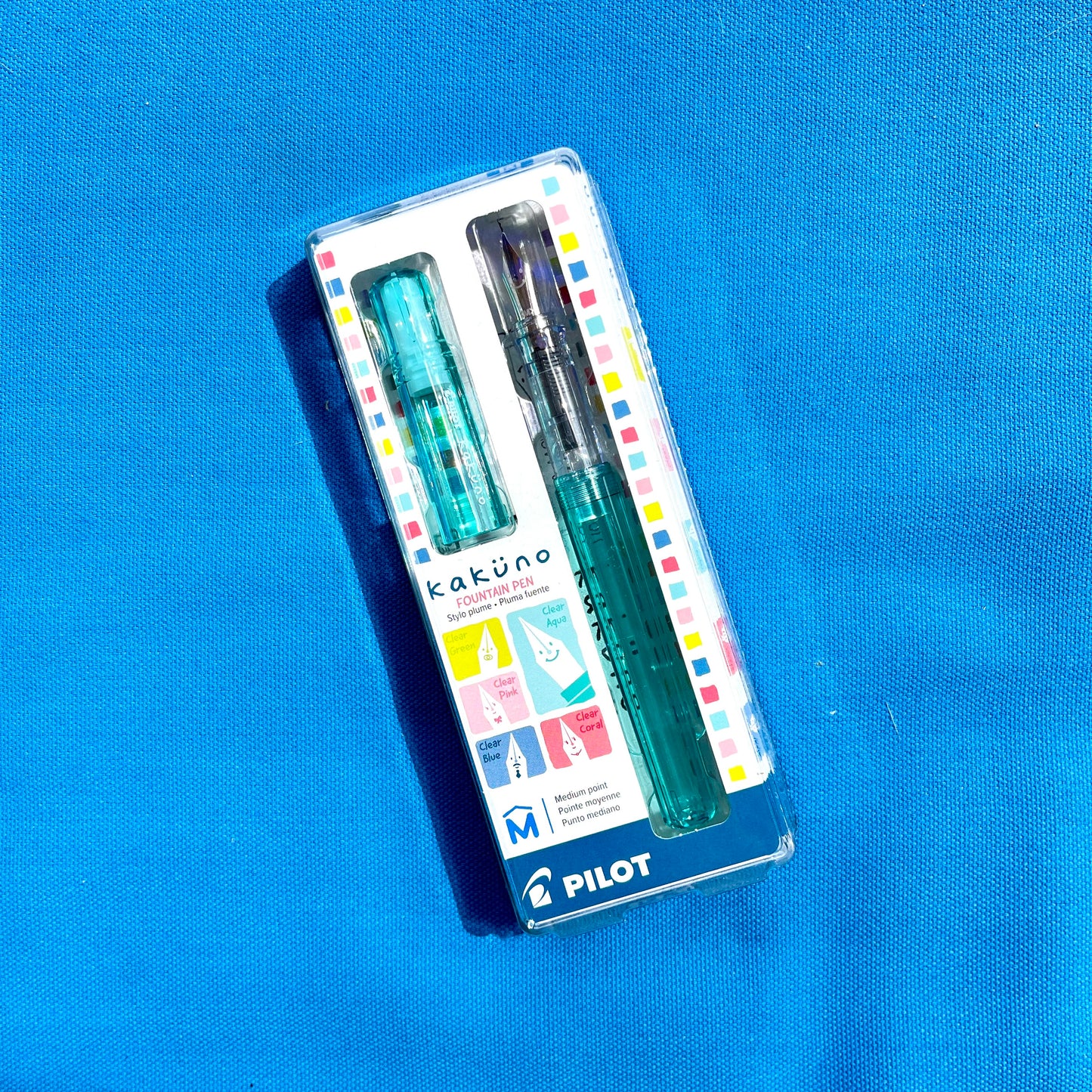 Kakuno Fountain Pen - Medium - Clear Green