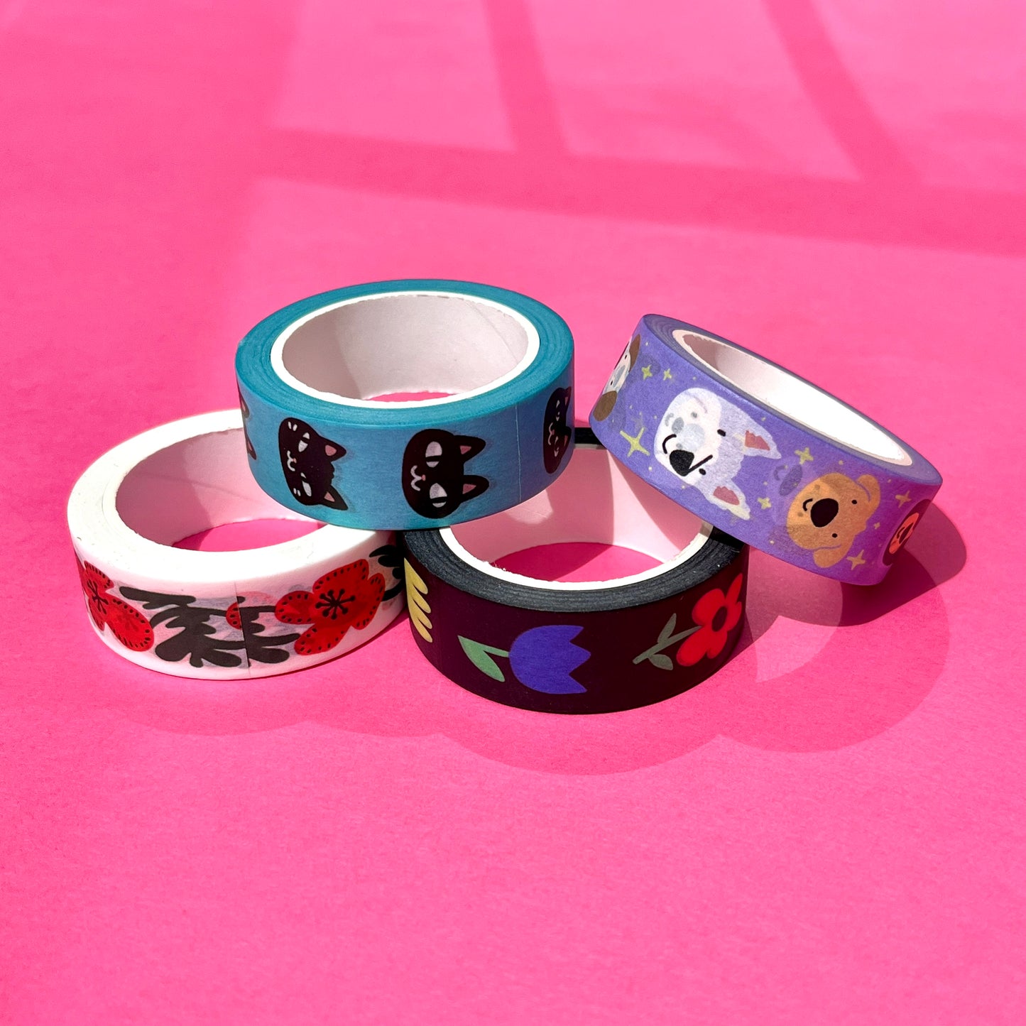 Black Cat Washi Tape