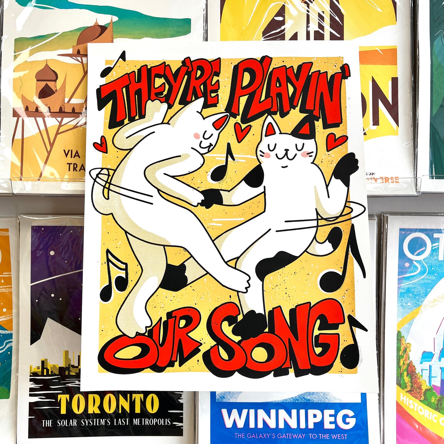 They're Playin' Our Song! Screen Print