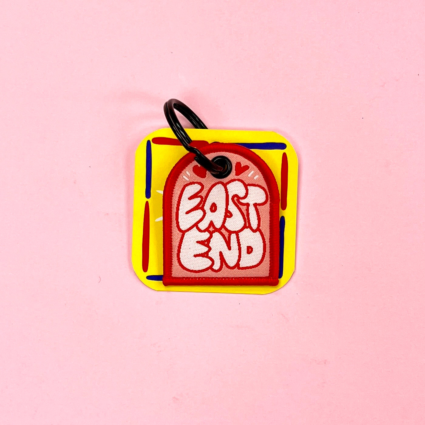 East End For Ever - Embroidered Arch Keychain