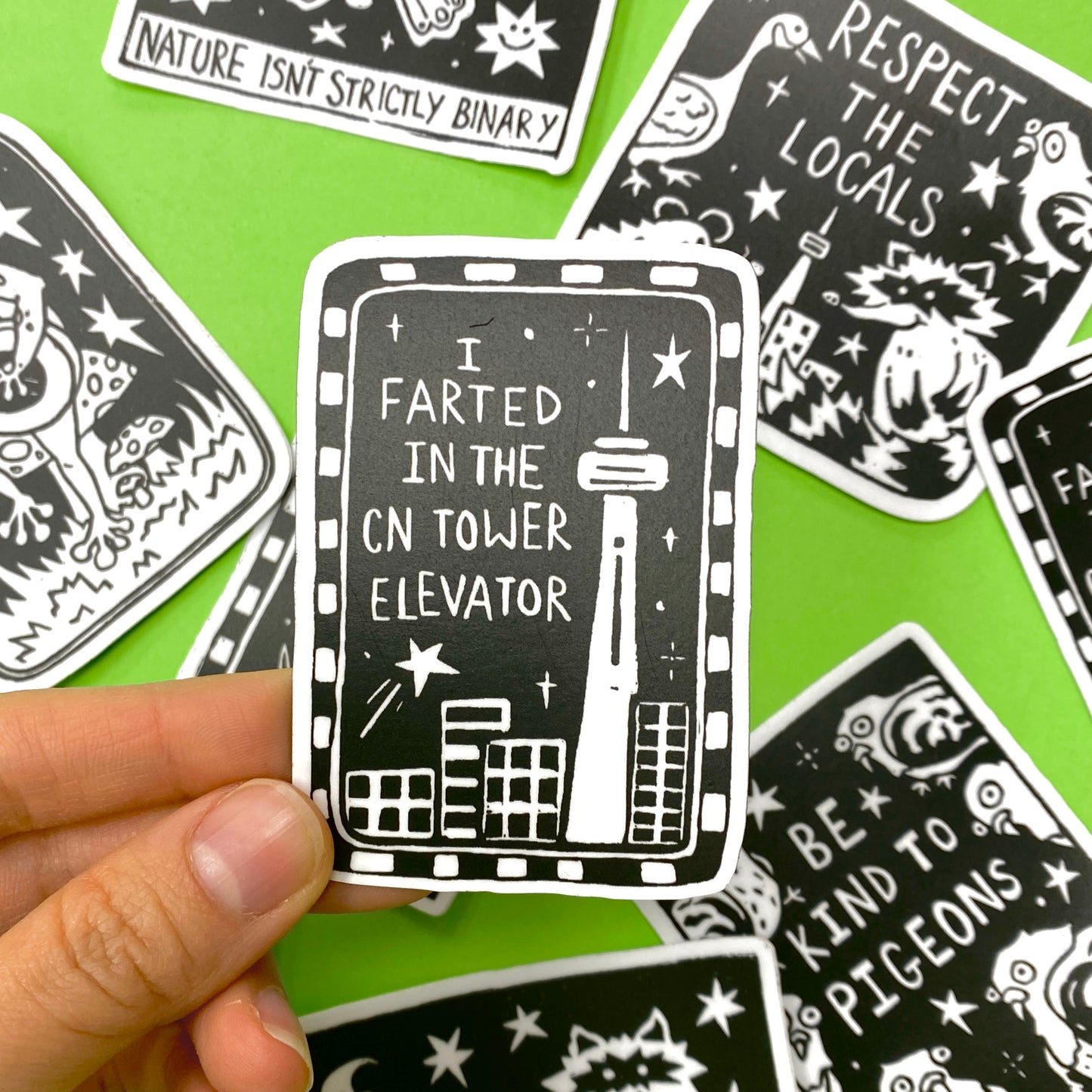I Farted In The CN Tower Elevator Magnet