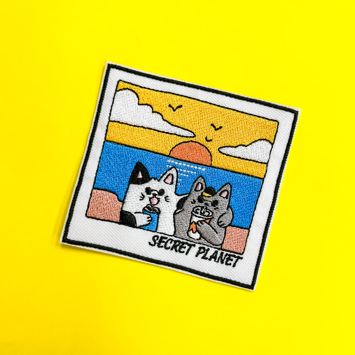Summer on a Secret Planet Iron-On Patch