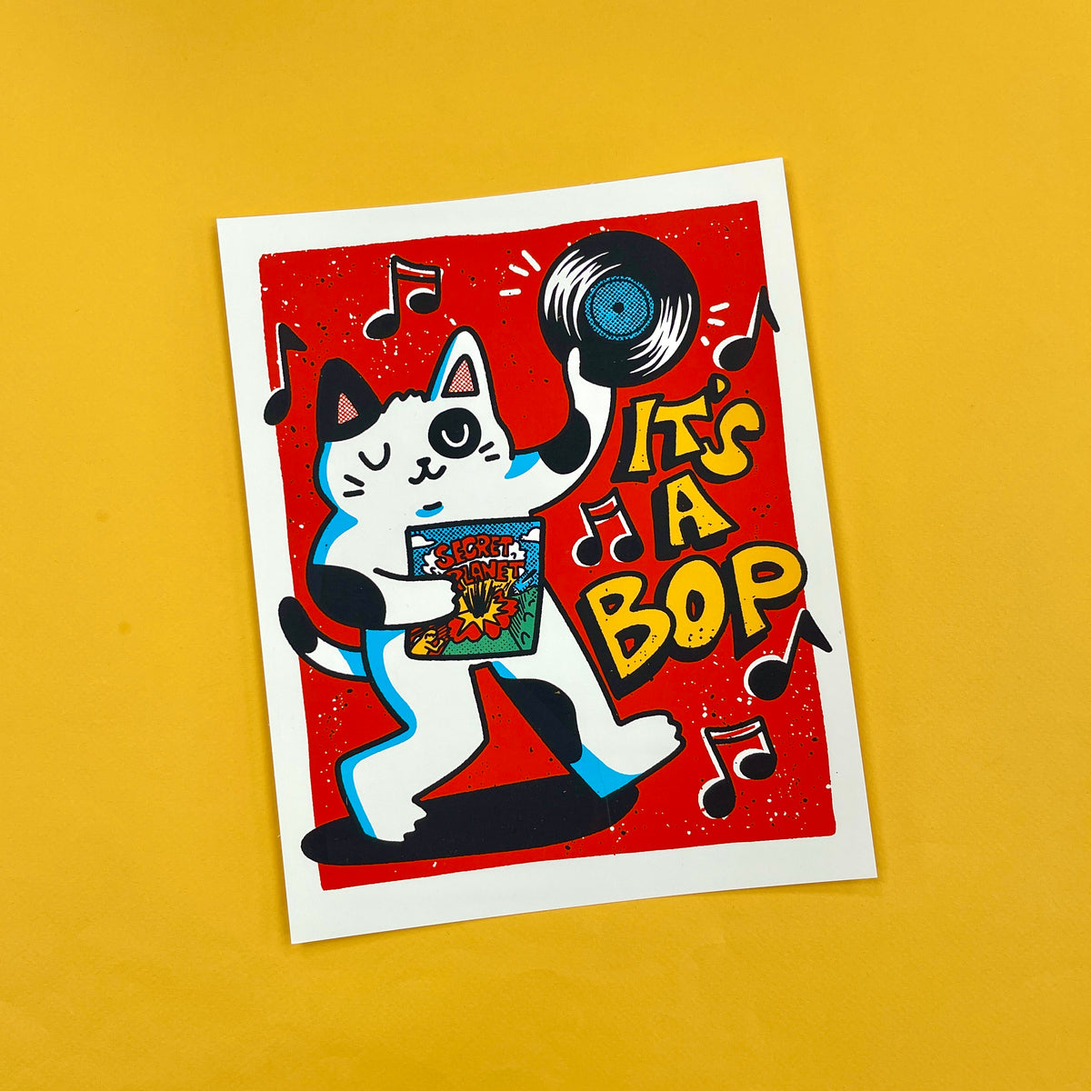 It's a Bop Cat Print