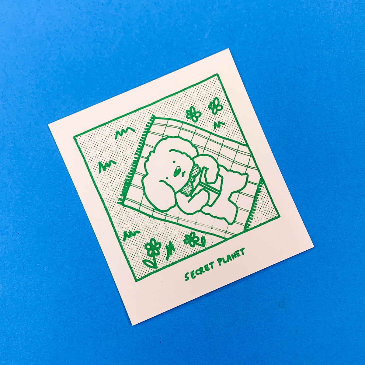 Springtime Existential Crisis Puppy 5" Print