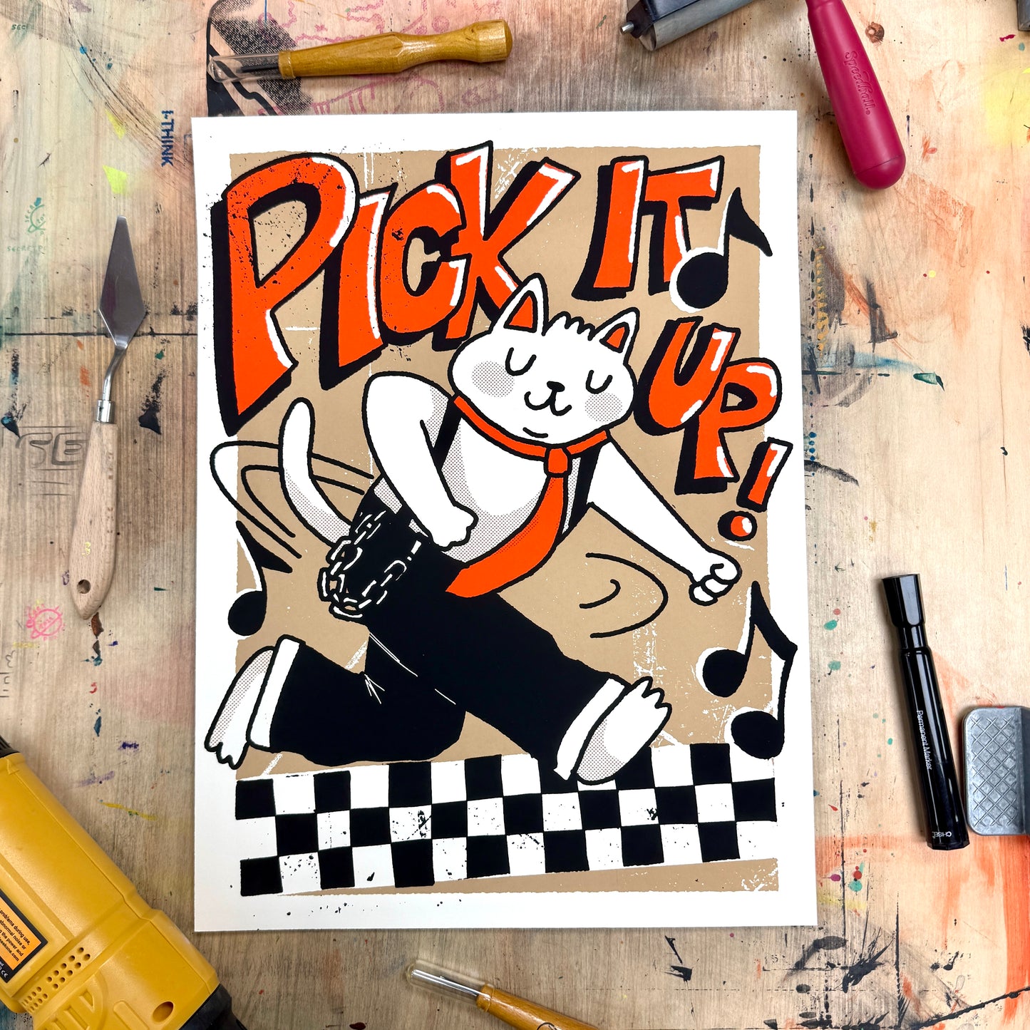 Pick it up! Screen Print