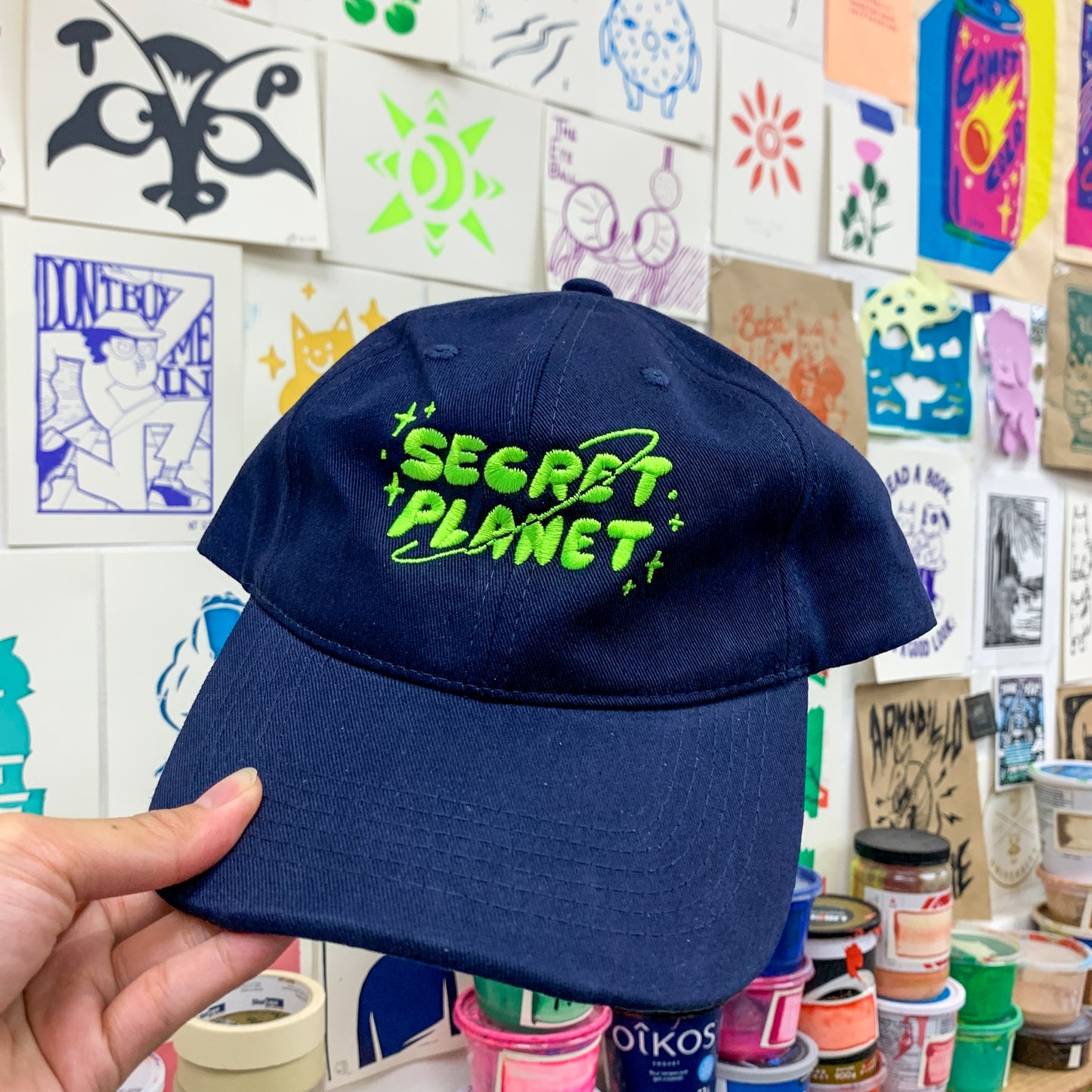 Secret Planet Orbit Dad Hat