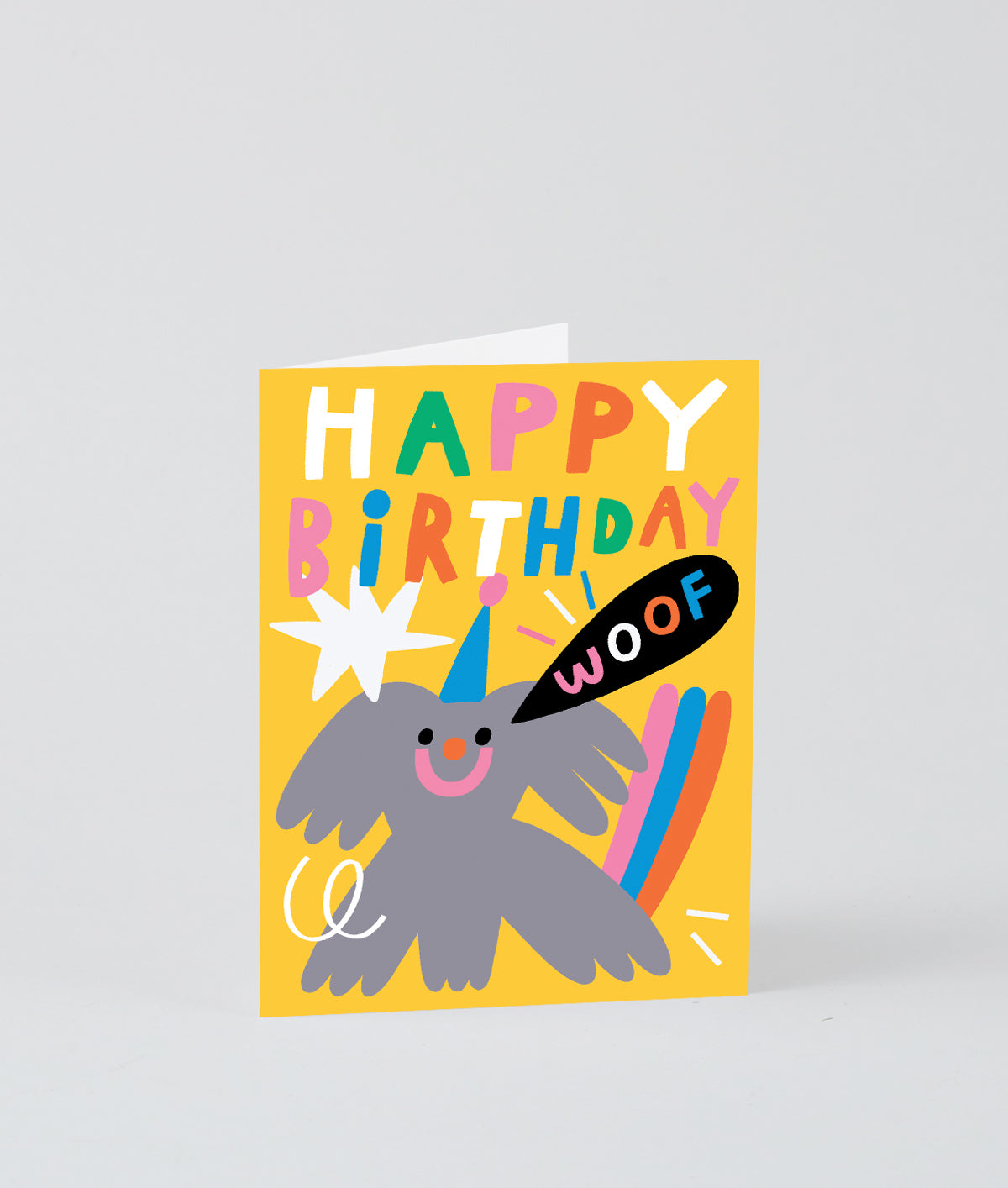 Happy Birthday Woof - Greeting Card