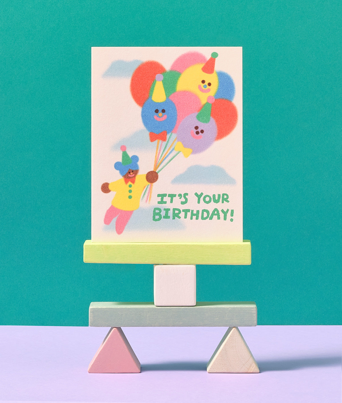 It's Your Birthday Balloons - Greeting Card