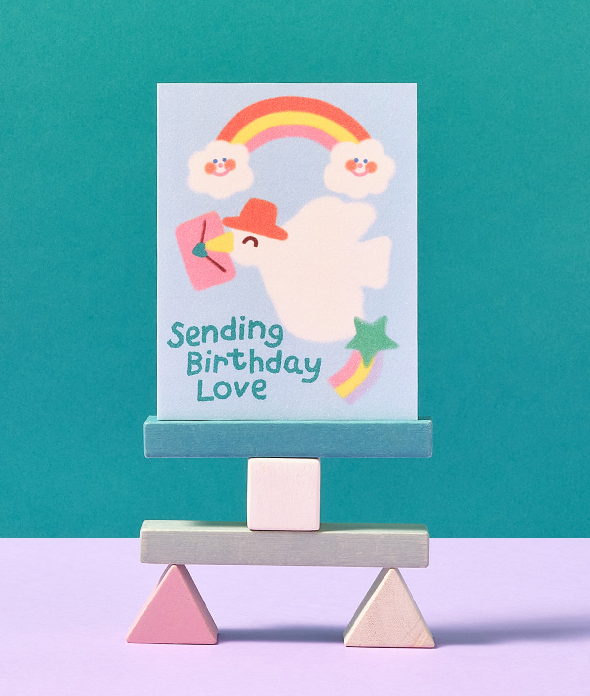Sending Birthday Love - Greeting Card