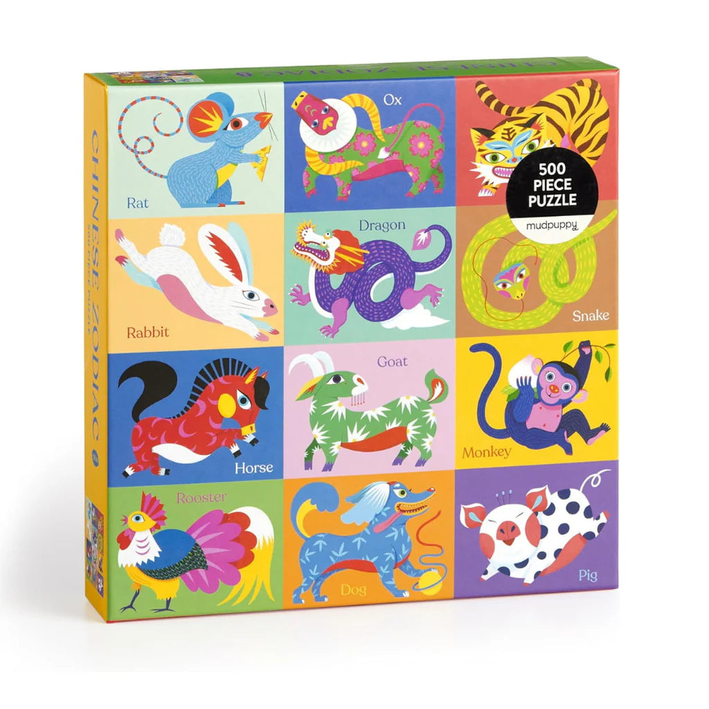 Chinese Zodiac 500 Piece Puzzle