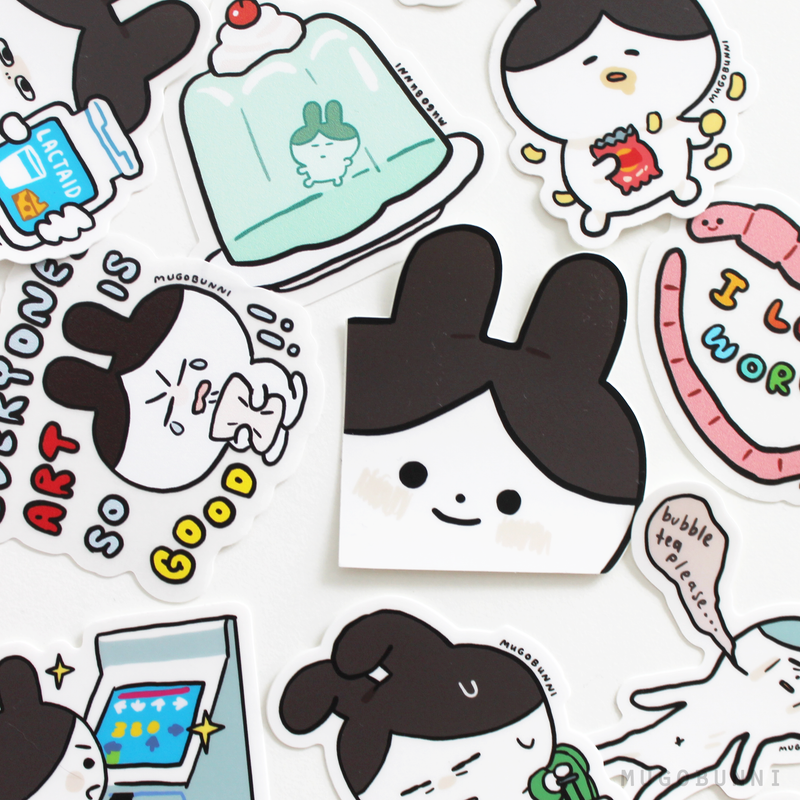 DDR Mugobunni Sticker