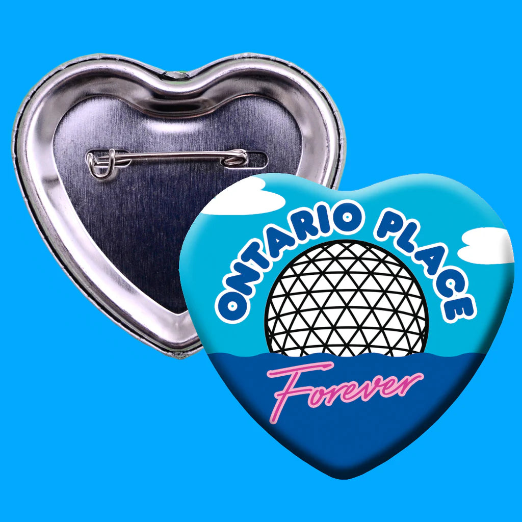 Ontario Place Forever Heart Button