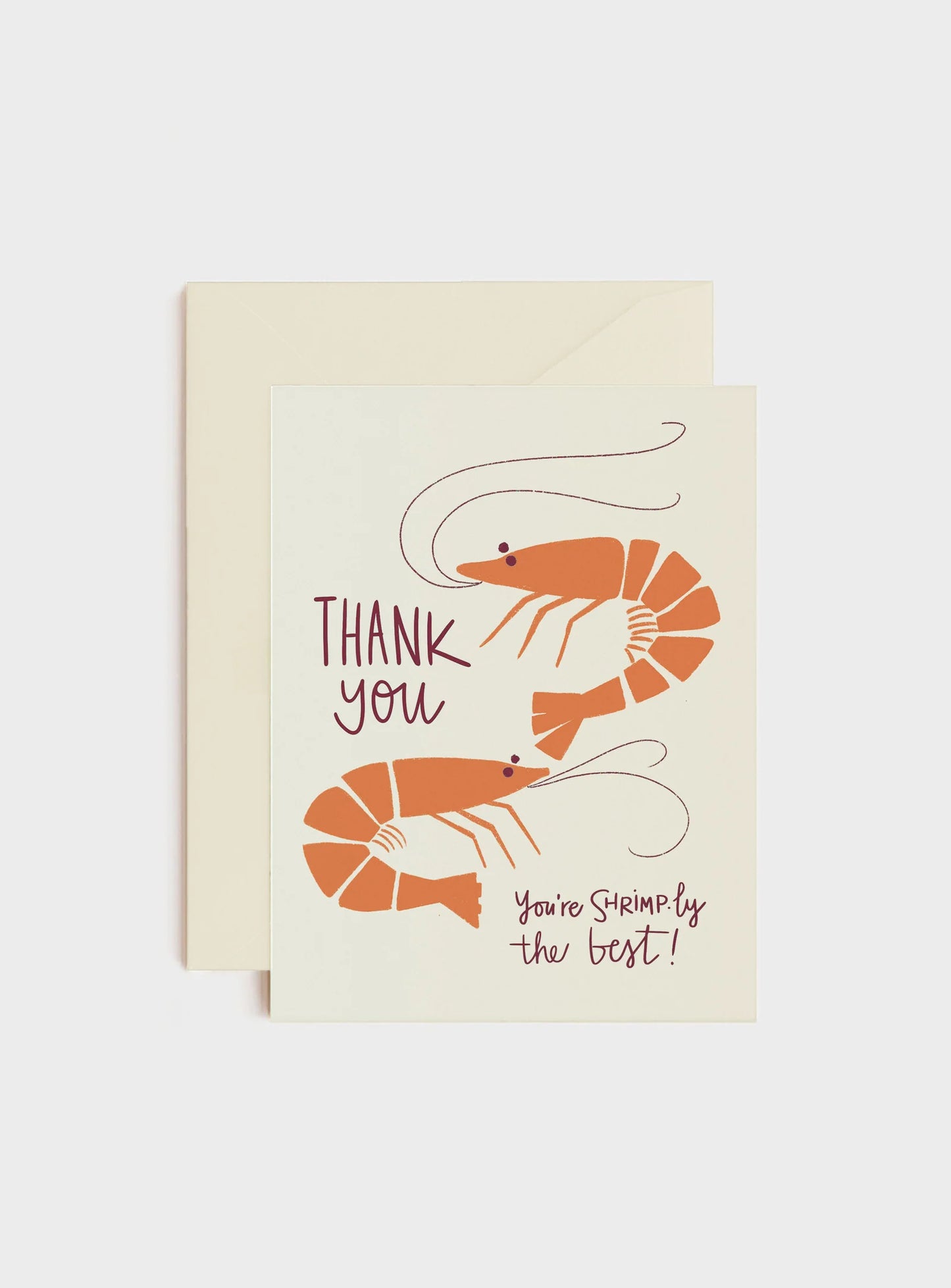 Shrimp-ly the Best Greeting Card