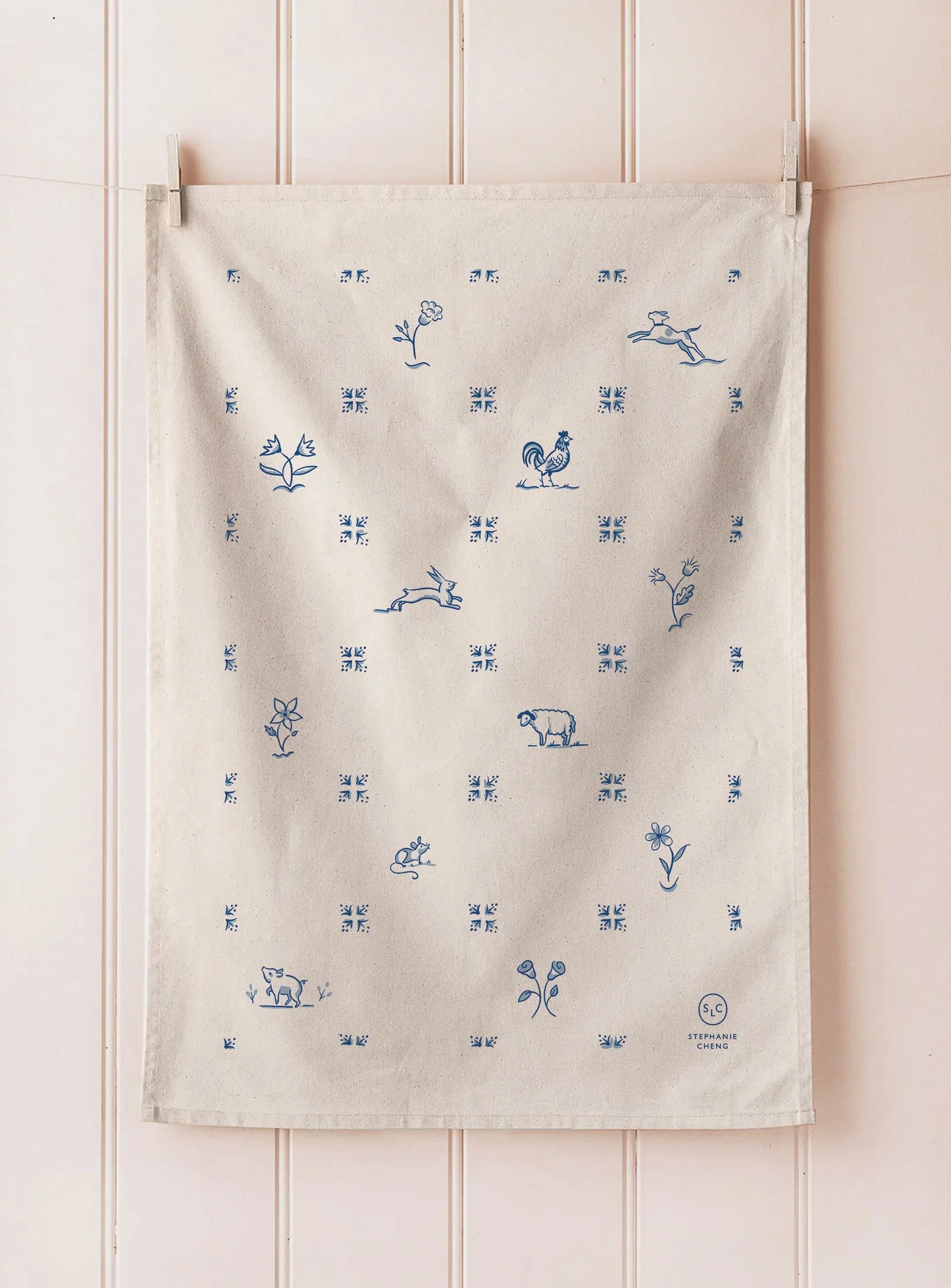 Delft, Tea Towel