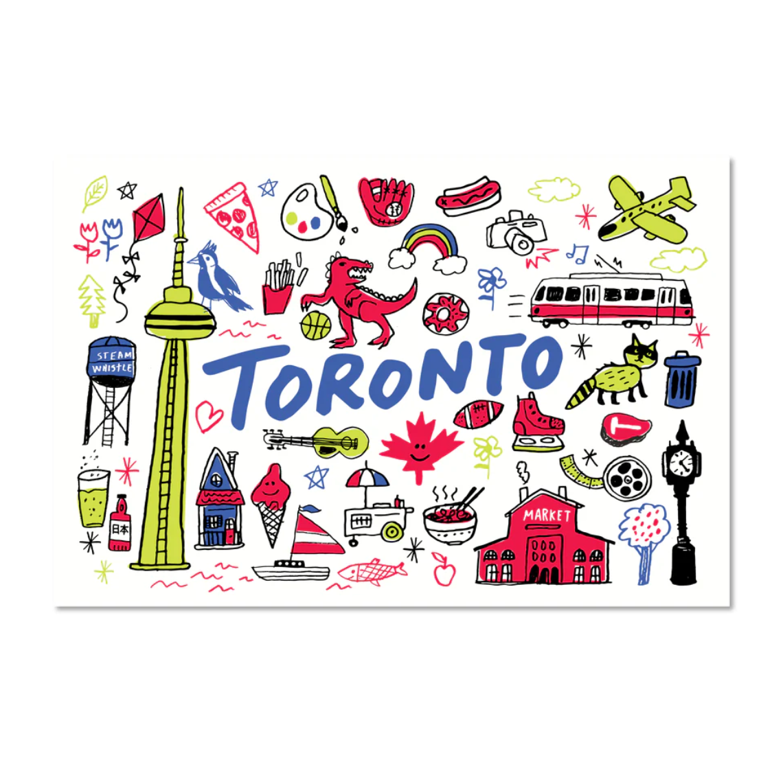 Top Toronto Postcard