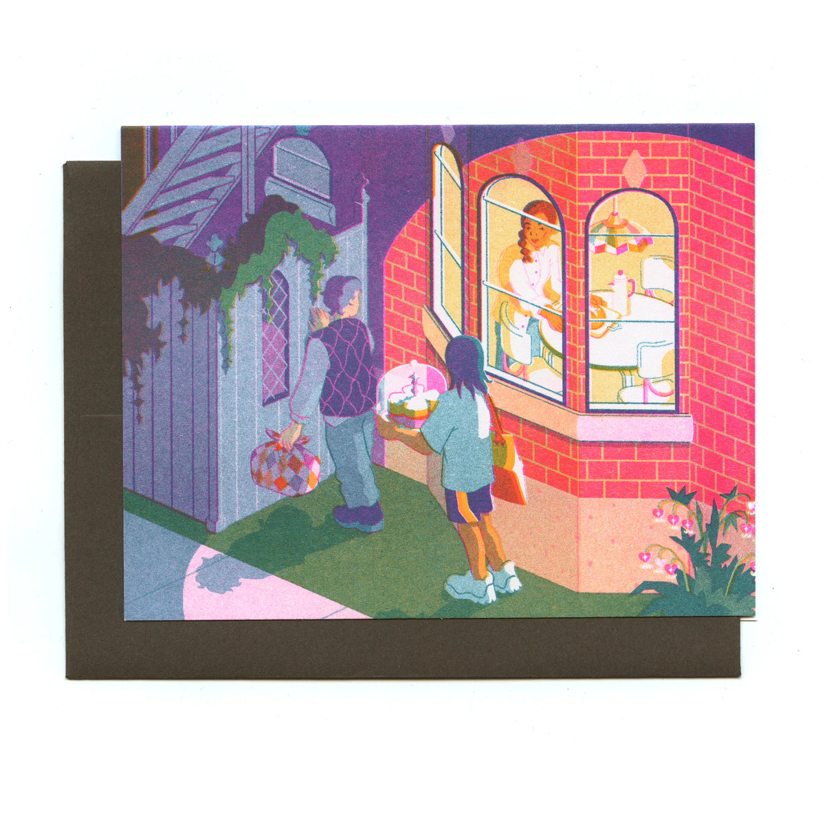 Dinner Party Greeting Card