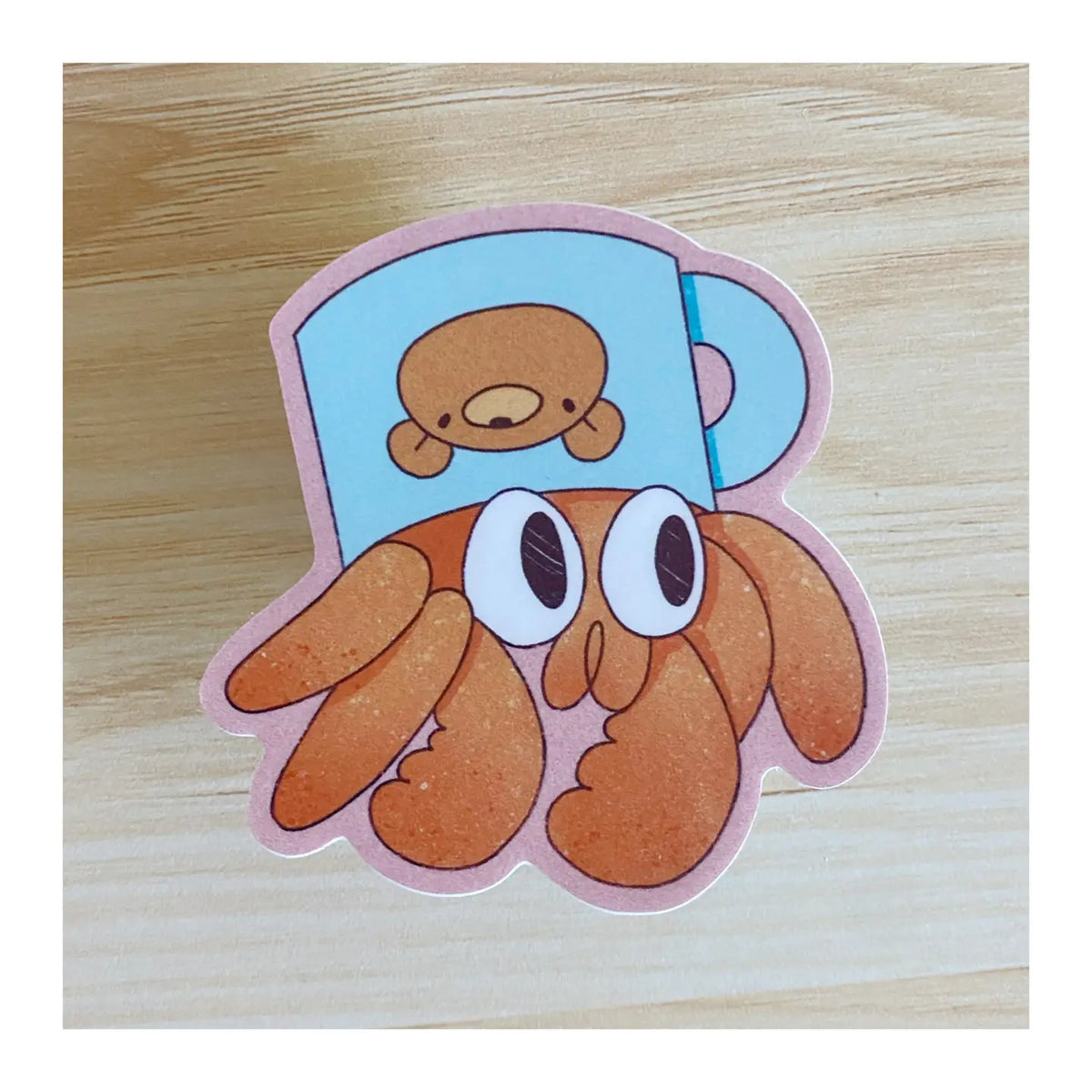 Hermit Crab Sticker