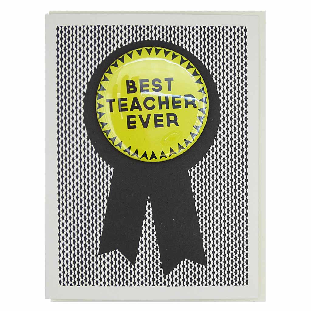 Best Teacher Ever Greeting Card