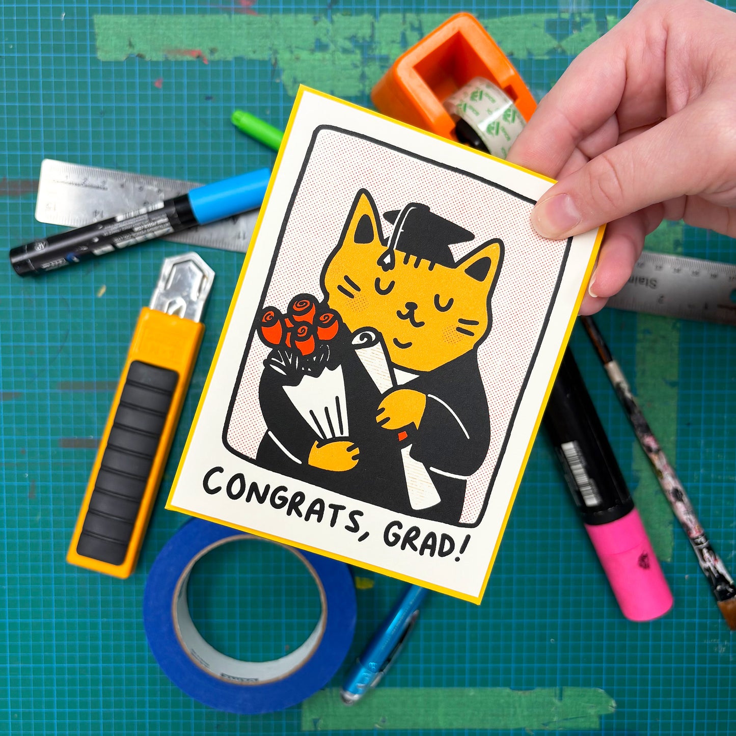 Congrats, Grad! Greeting Card