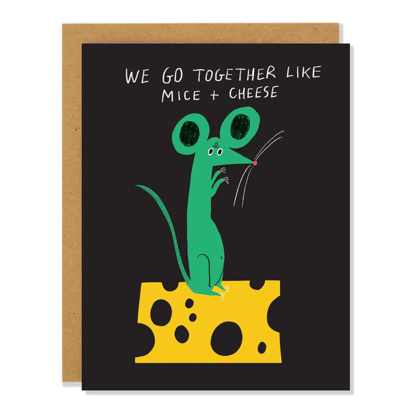 Mice + Cheese - Greeting Card