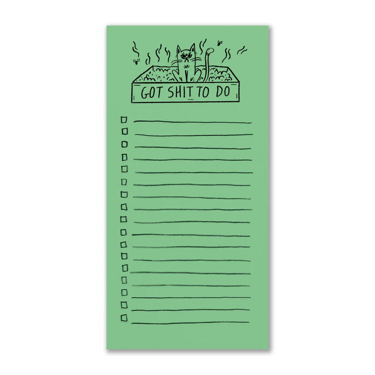 Sh*T To Do - Snitty Kitty Notepad