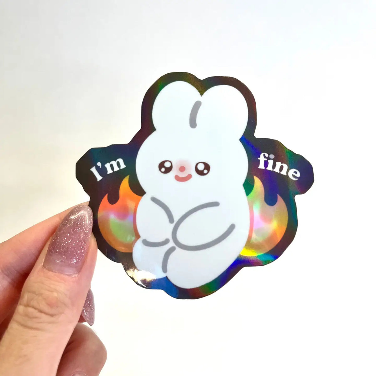 I'm Fine - Vinyl Sticker