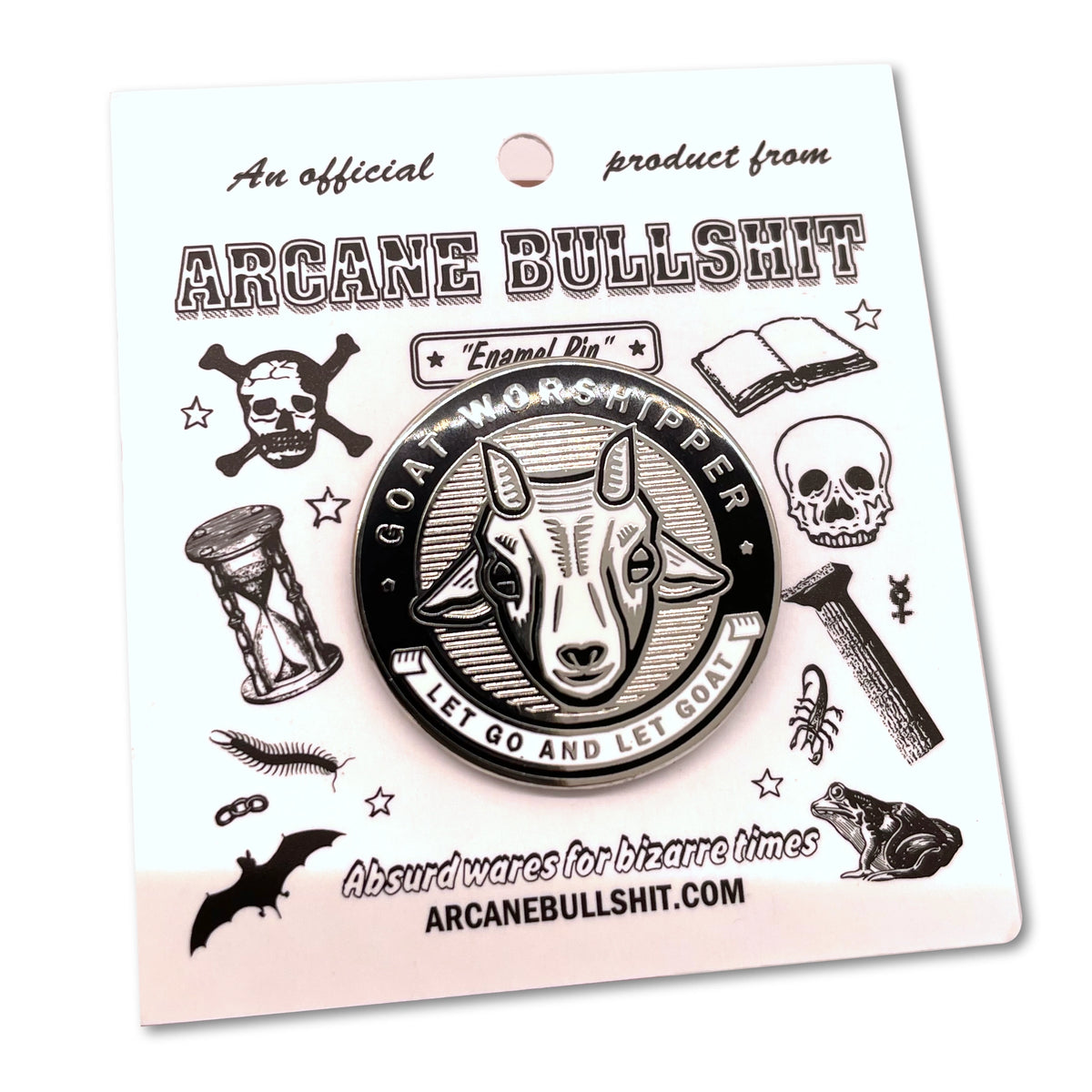 Goat Worshipper Enamel Pin