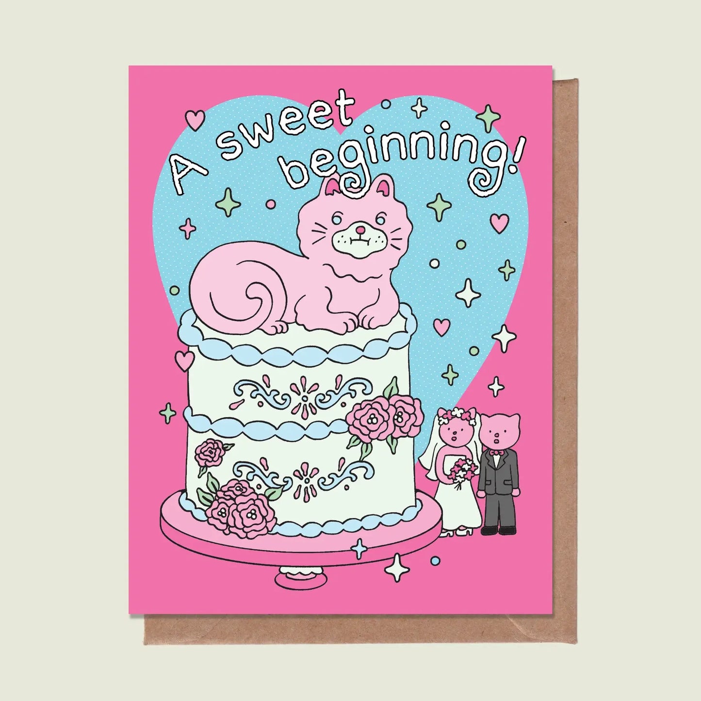 A Sweet Beginning Greeting Card