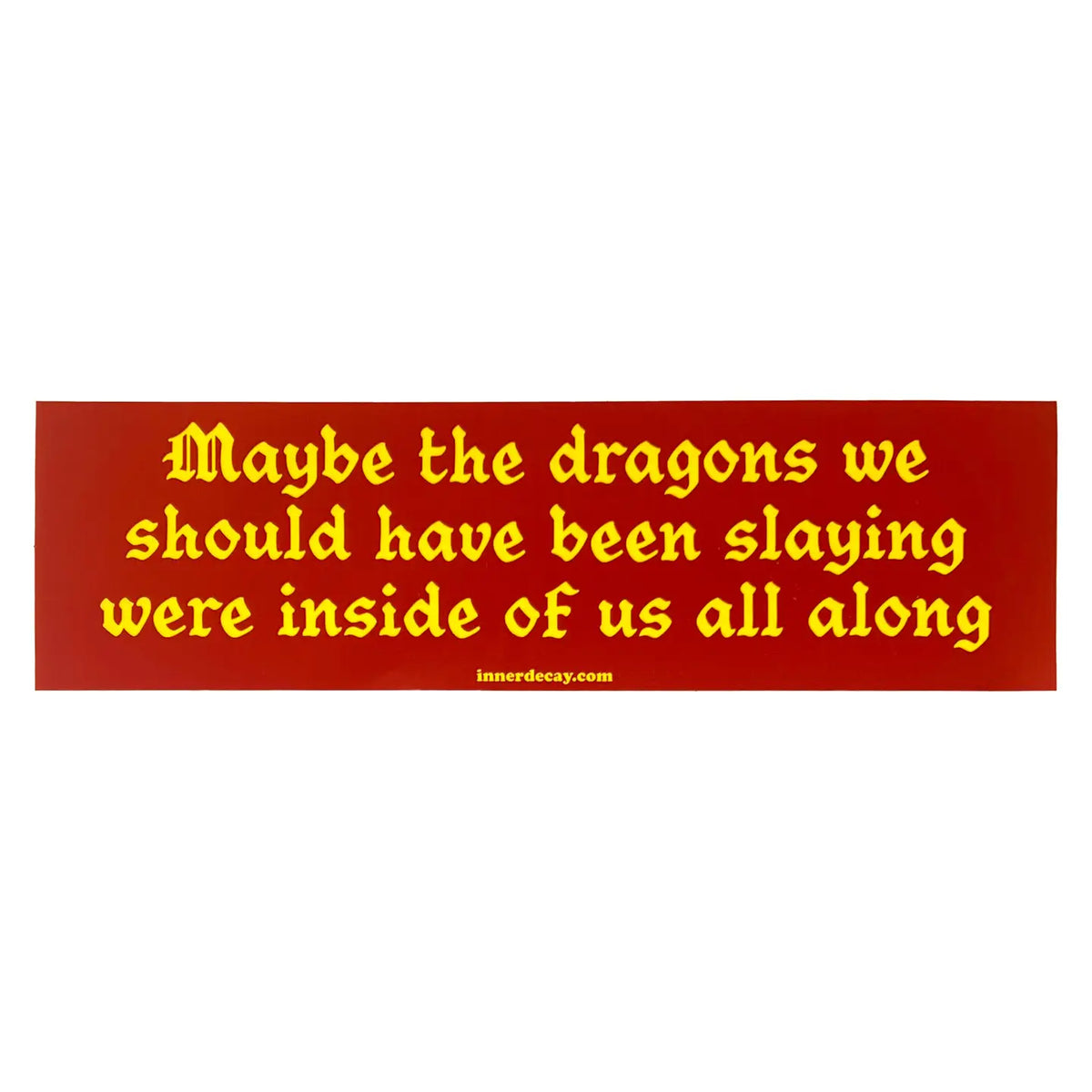 Dragons Bumper Sticker