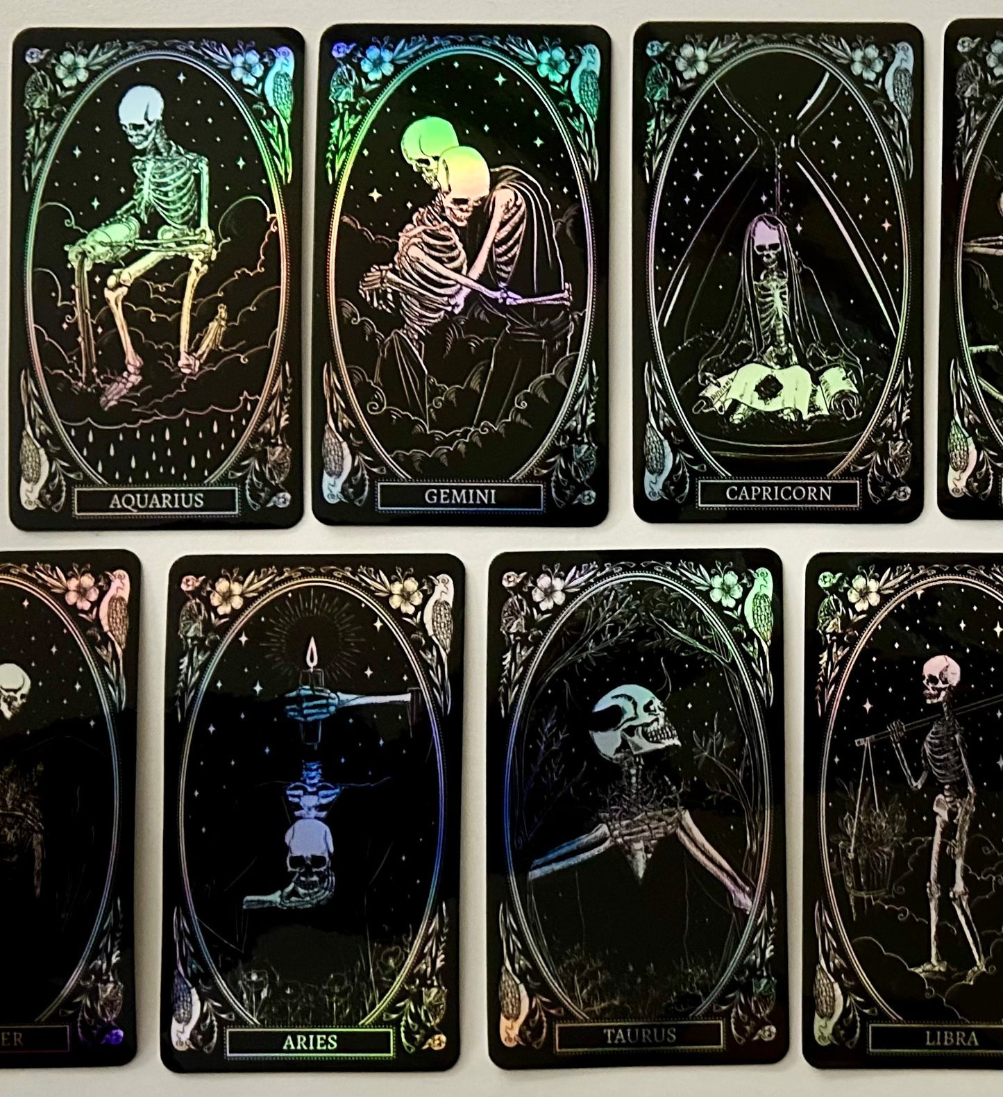 Zodiac Signs Holographic Sticker Pack
